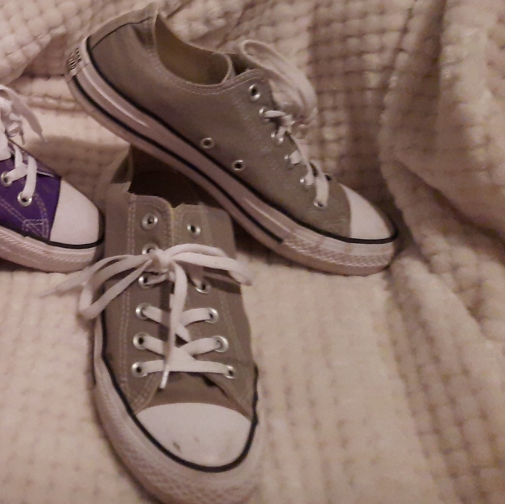 Grey Converse